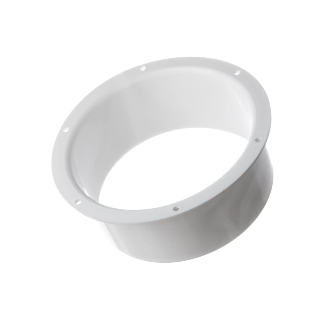 europlast-bundkragen-150-mm-wandflansch-l-ftungsrohr-wei image 1