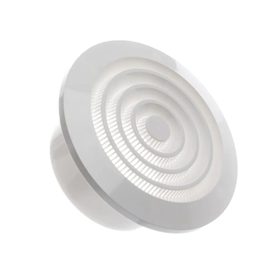 europlast-l-ftungsgitter-100-mm-wei-rund-mit-insektenschutz image 1
