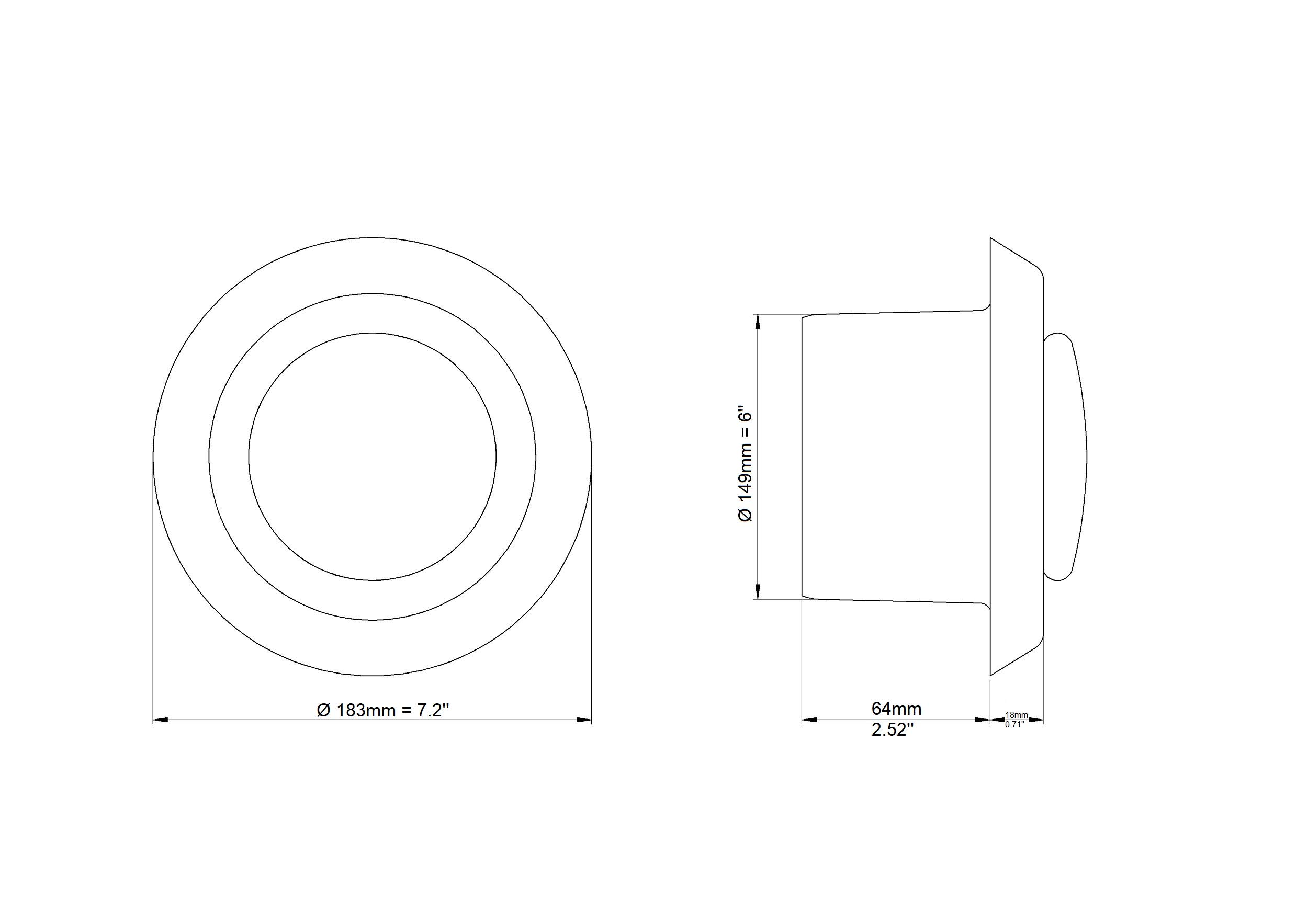 europlast-tellerventil-100mm-wei-abluft-zuluft-verstellbar image 1