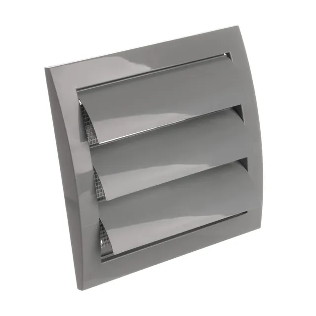 europlast-lamellengitter-100-mm-grau-mit-r-ckstauklappe image 1