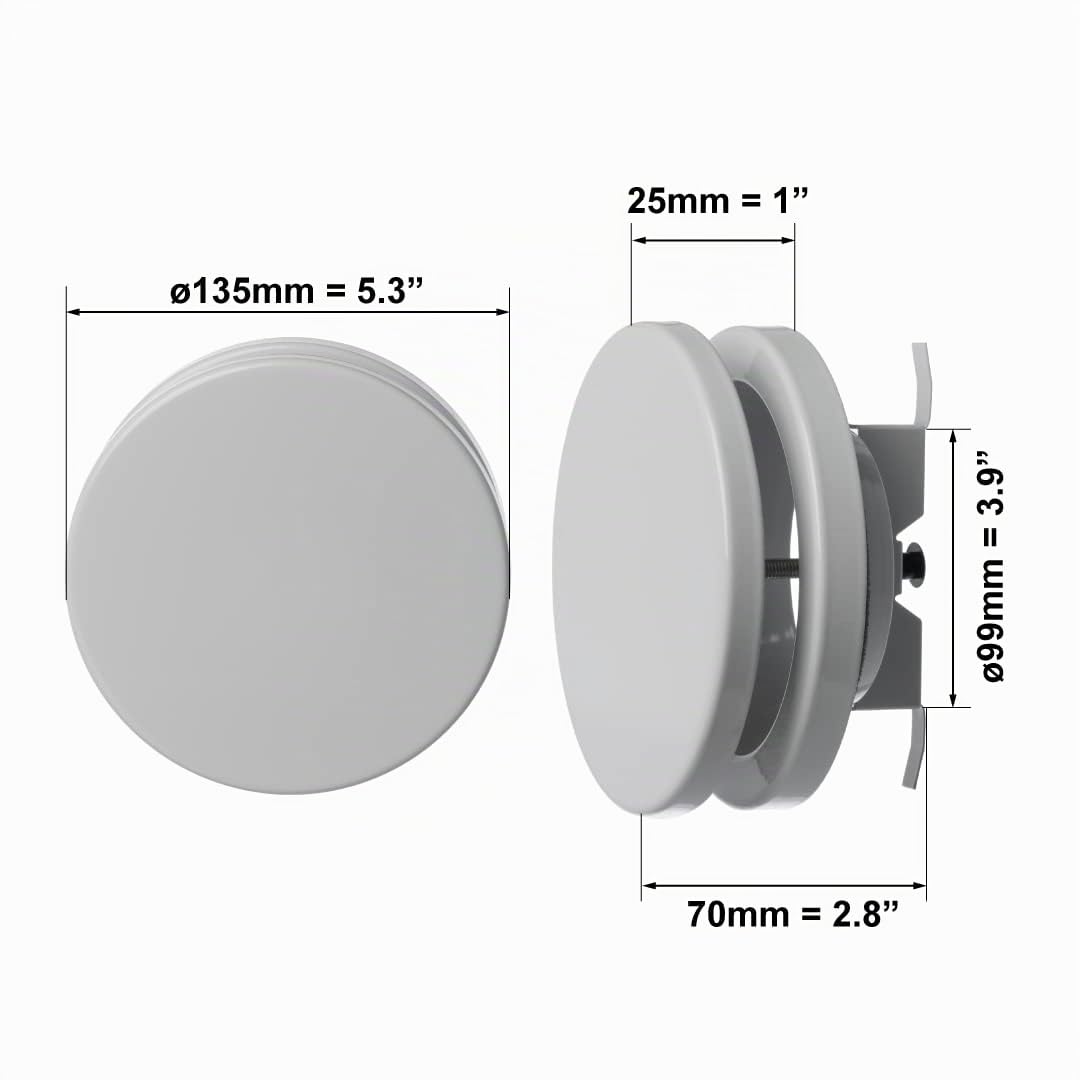 europlast-tellerventil-100mm-zuluftventil-wei-stahl-einstellbar image 2
