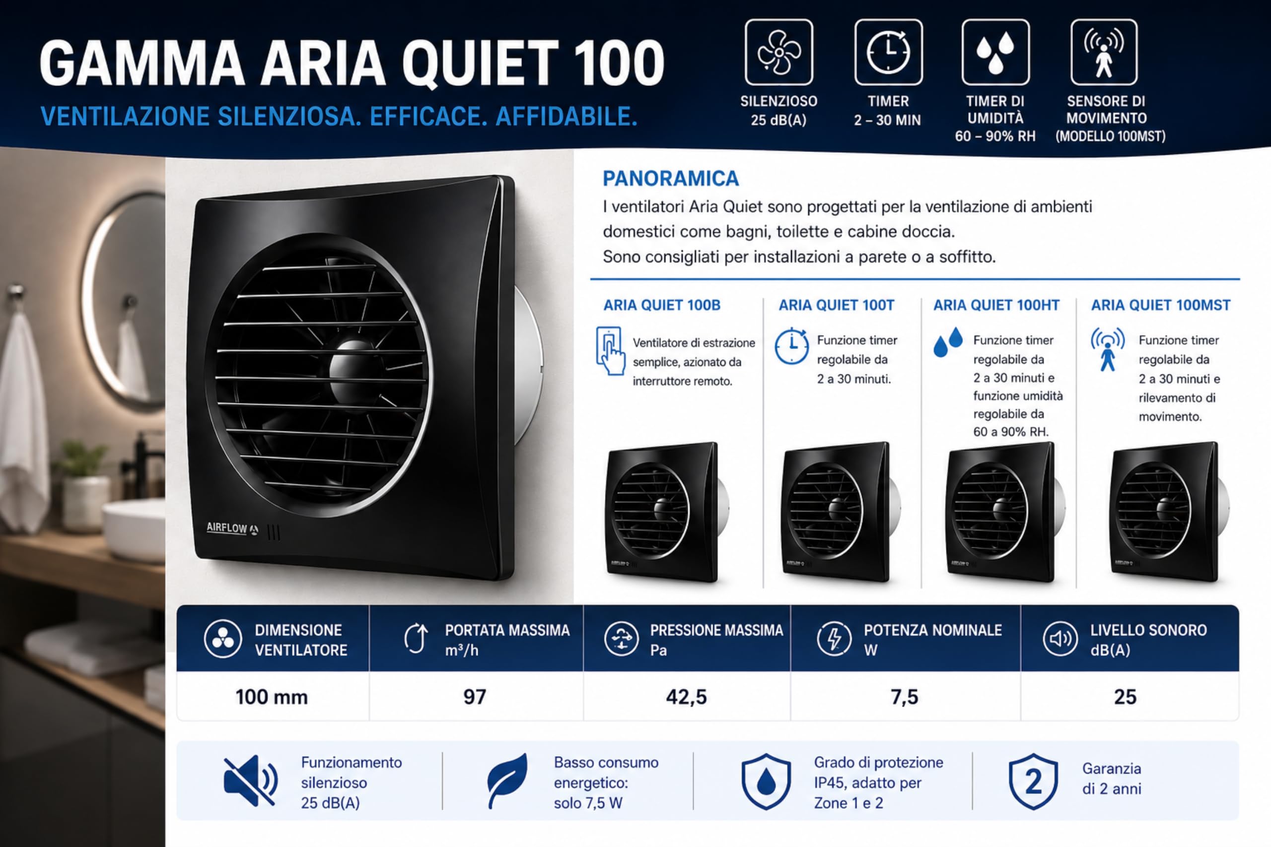 airflow-aura-range-100ht-badl-fter-schwarz-feuchte-timer image 7