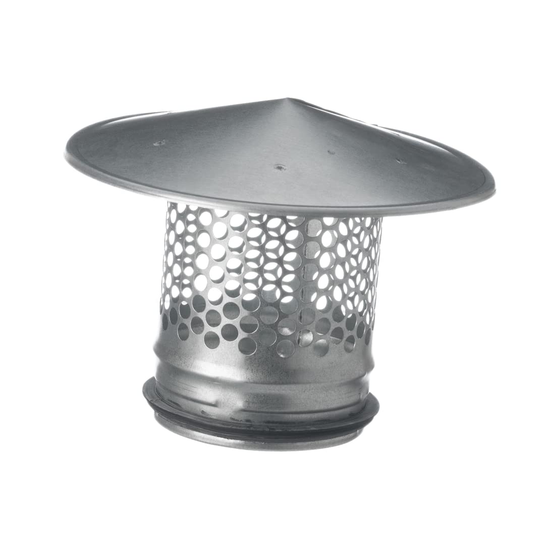 europlast-metal-round-abluftrohr-100mm-verzinkt-dachhaube image 1