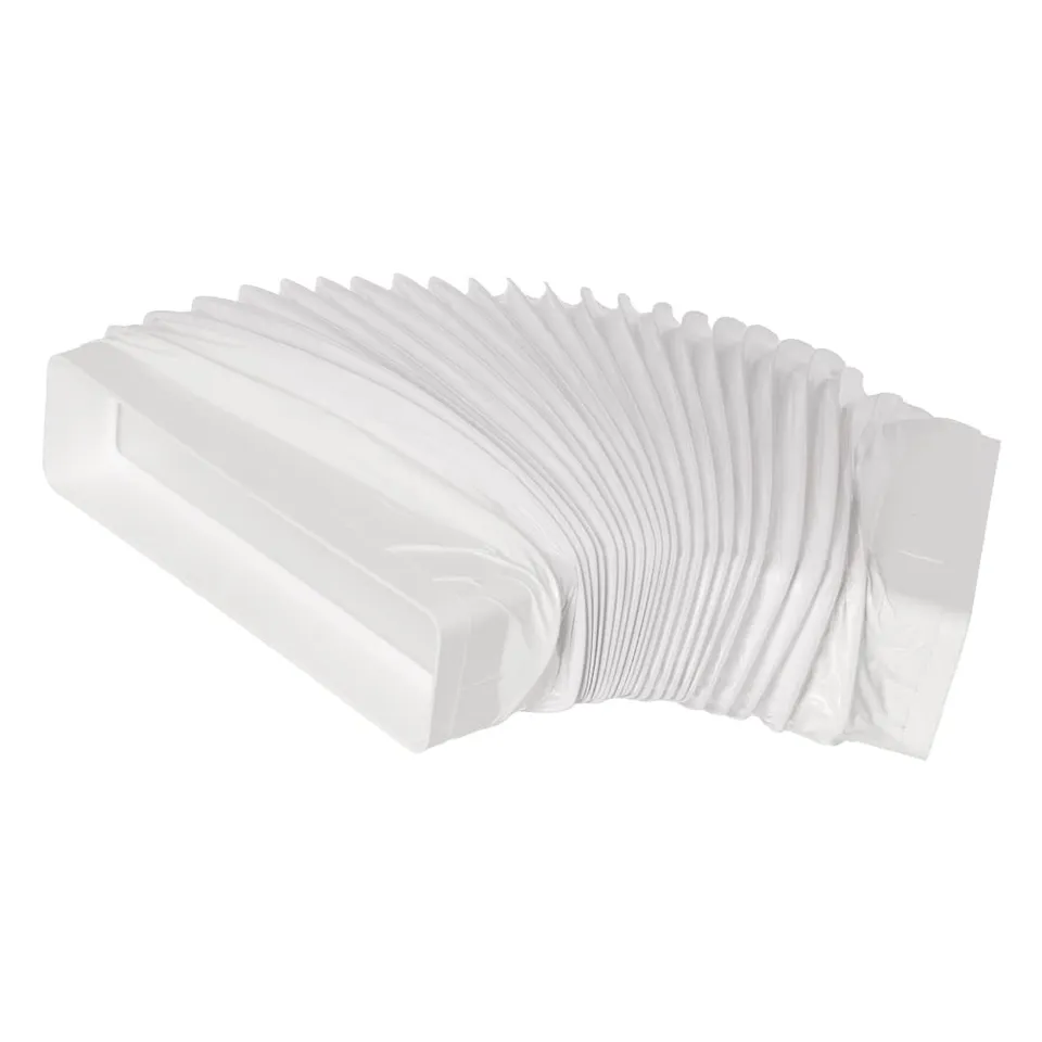 europlast-flachkanal-220x55-50cm-wei-luftkanal-pvc image 1