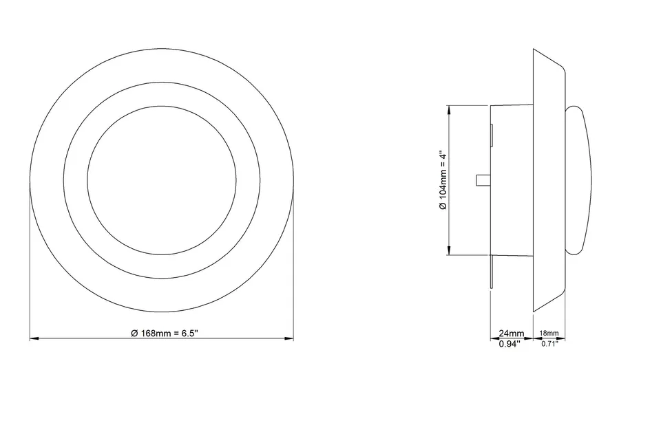 europlast-diffusers-tellerventil-125-mm-wei-verstellbar image 1