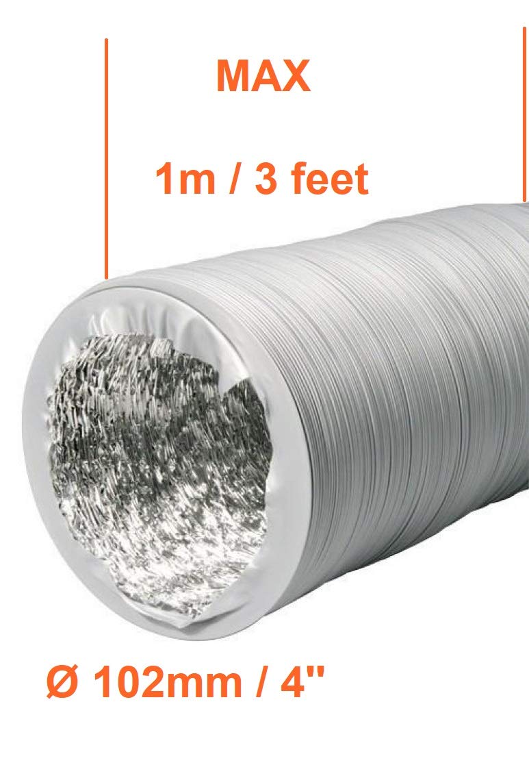 europlast-air-ducts-abluftschlauch-100mm-wei-1m-isoliert image 2