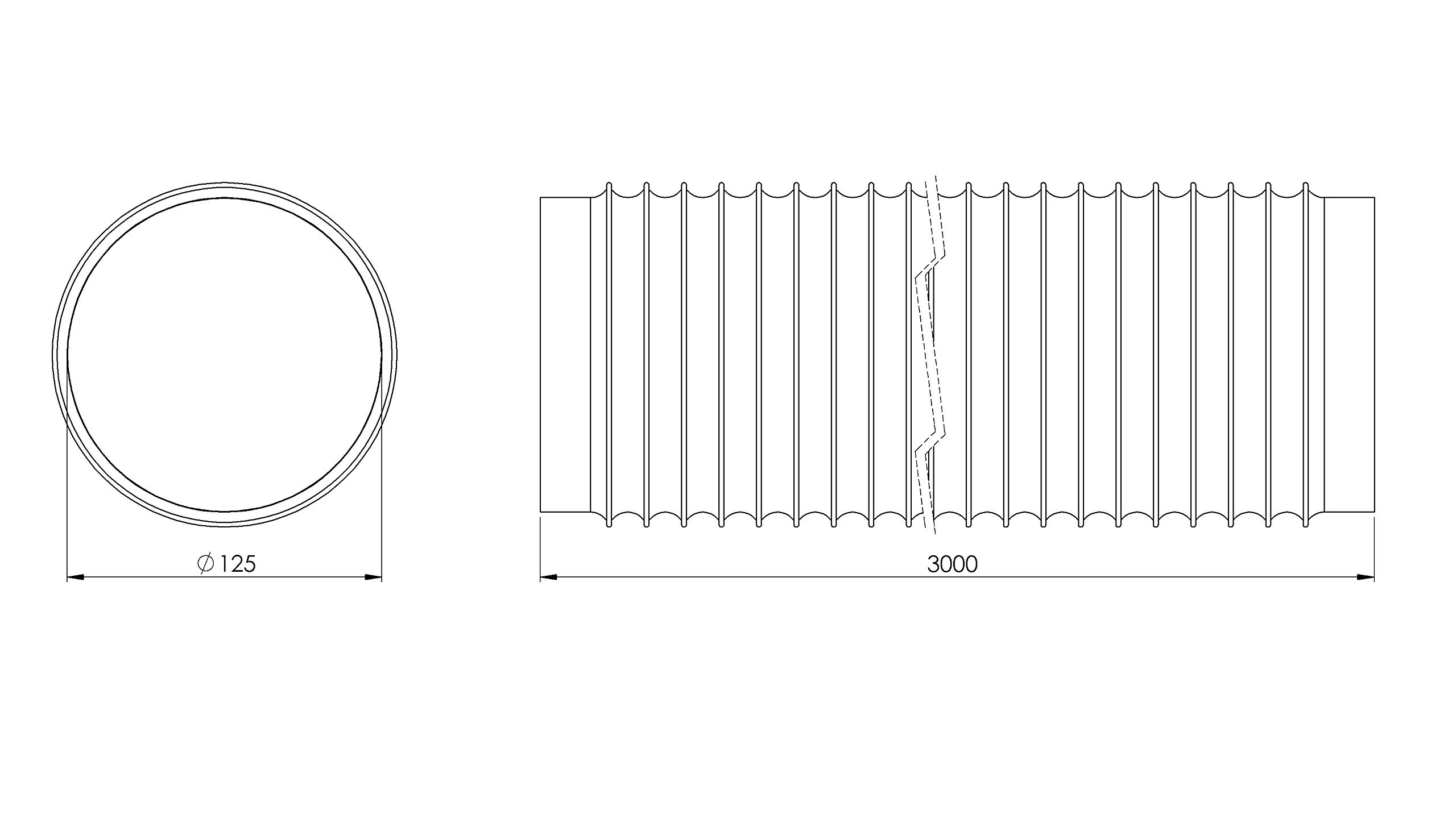europlast-abluftschlauch-125-mm-3-m-pvc-flexibel-wei image 2
