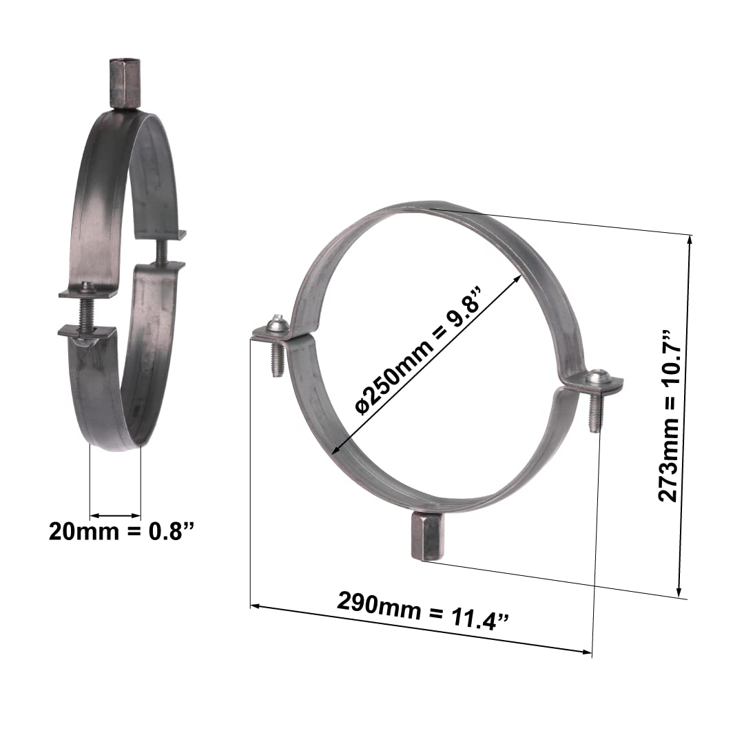 europlast-metal-round-system-rohrschelle-250-mm-metall-halter image 7