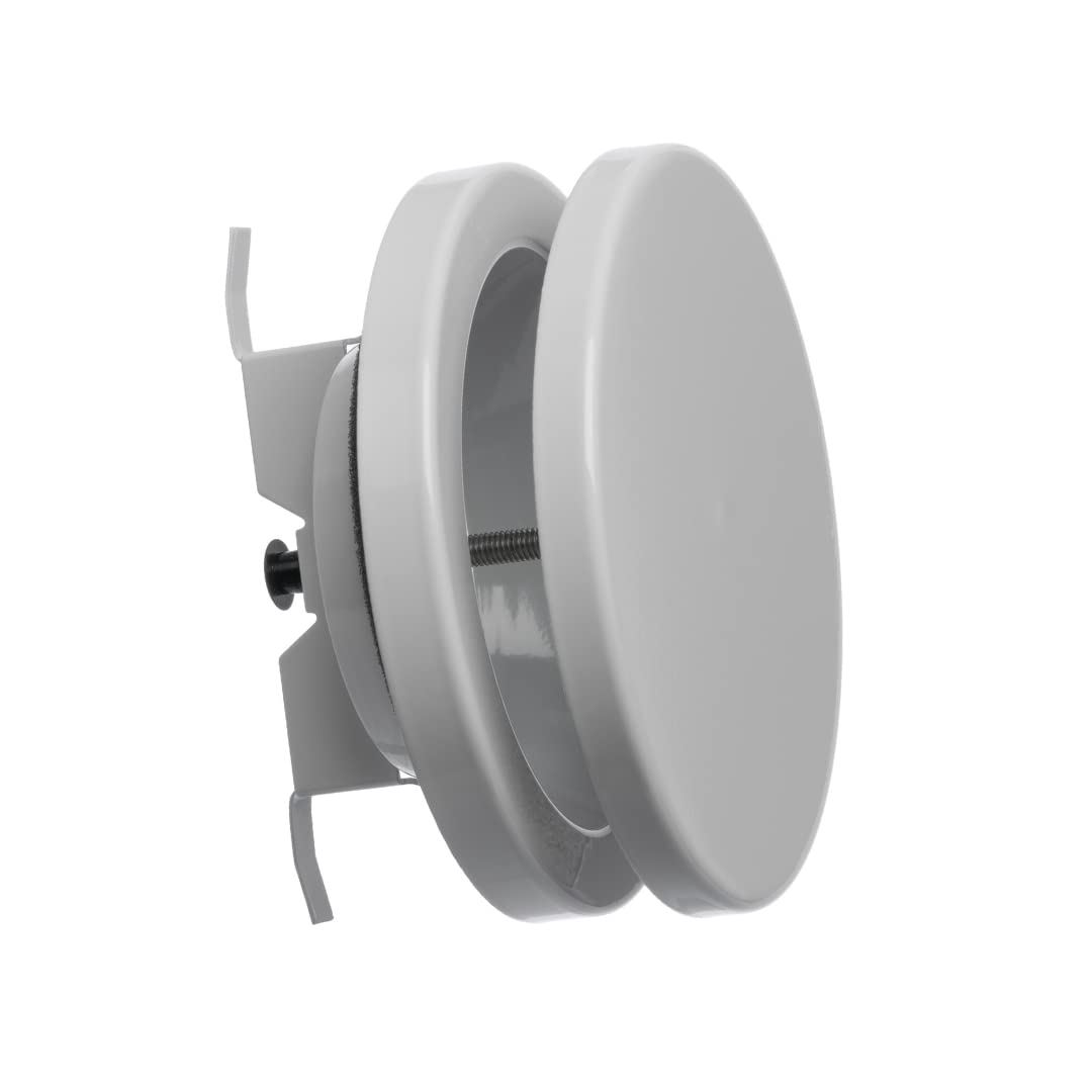 europlast-tellerventil-100mm-zuluftventil-wei-stahl-einstellbar image 1