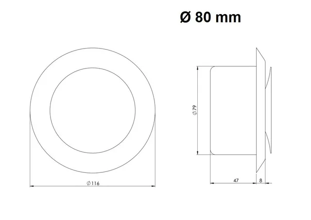 europlast-diffusers-tellerventil-80mm-wei-metall-ral-9015 image 1