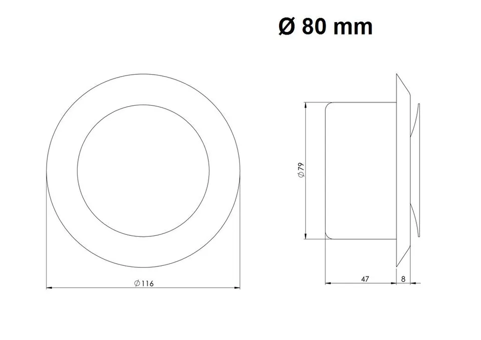 europlast-diffusers-tellerventil-80mm-wei-metall-ral-9015 image 1