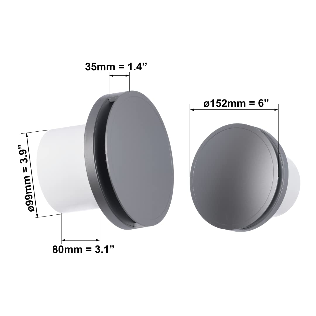 europlast-domestic-fans-100-mm-wandventilator-silber-100-m-h image 2