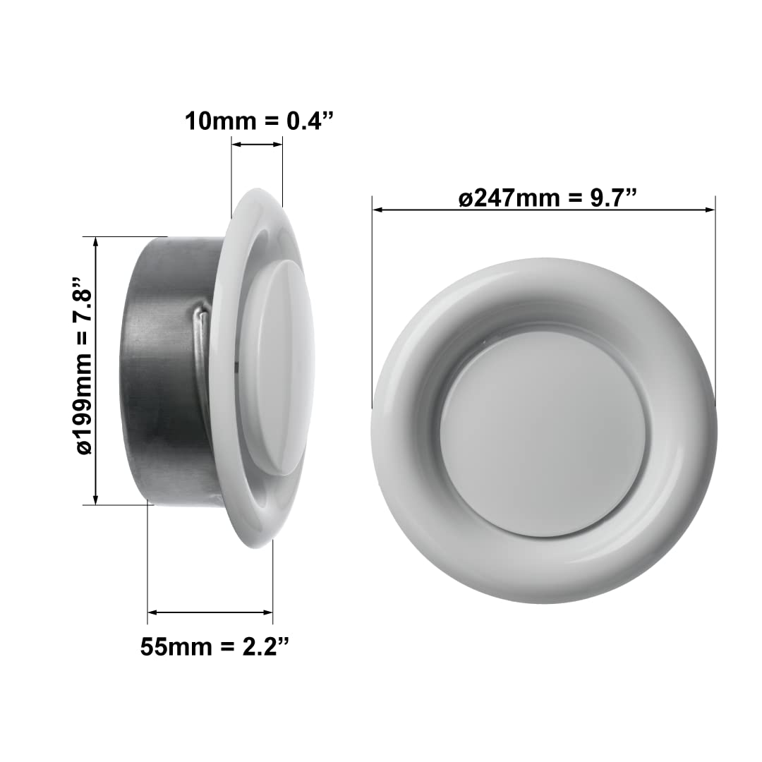 europlast-tellerventil-200-mm-abluftventil-stahl-wei image 2