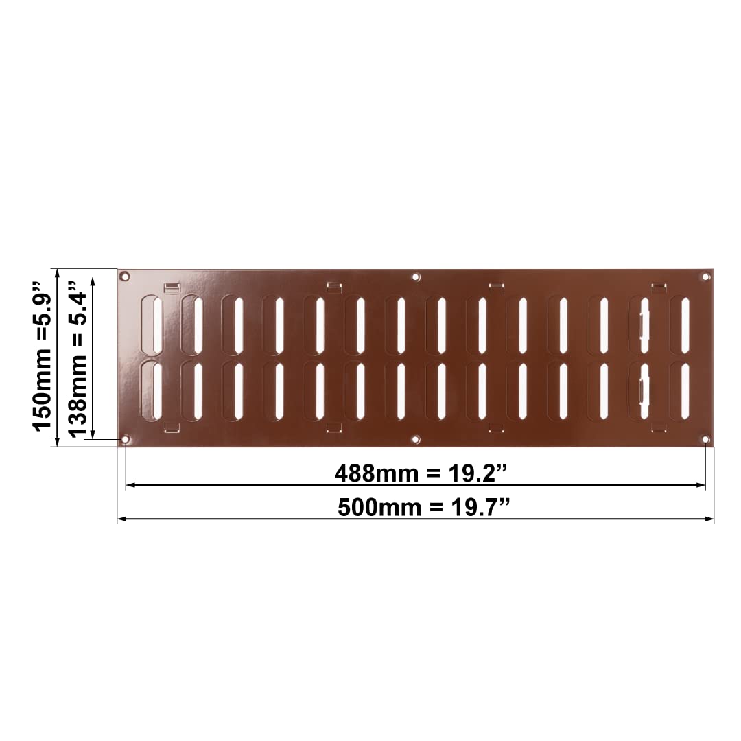 europlast-schiebegitter-500x150mm-l-ftungsgitter-stahl-braun image 3