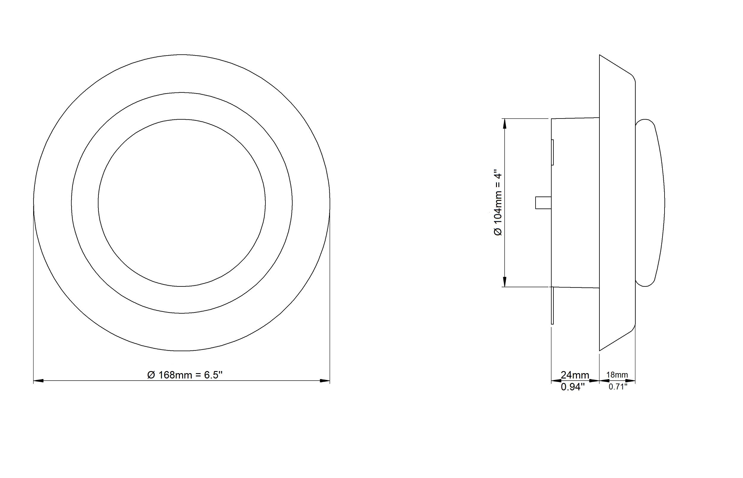 europlast-diffusers-tellerventil-125-mm-wei-verstellbar image 1