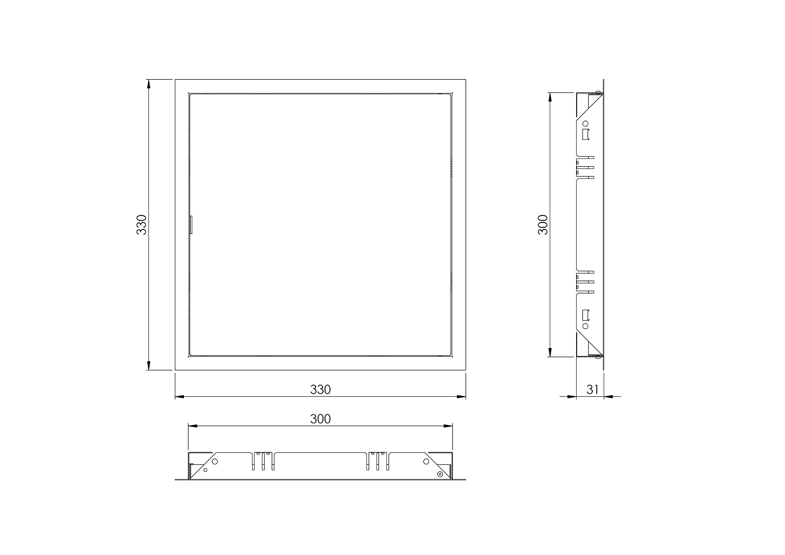 europlast-revisionsklappe-30x30-cm-stahl-wei-metall image 2