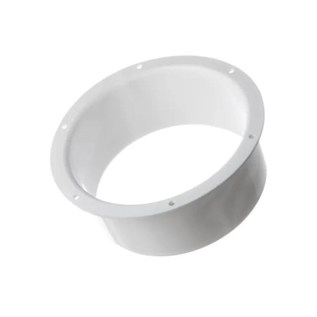 europlast-bundkragen-150-mm-wandflansch-l-ftungsrohr-wei image 1