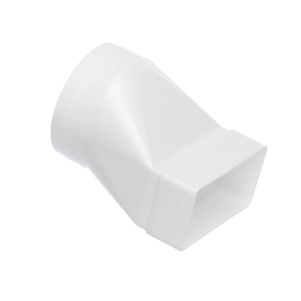 europlast-adapter-100mm-auf-55x110-flachkanal-rundrohr-wei image 1