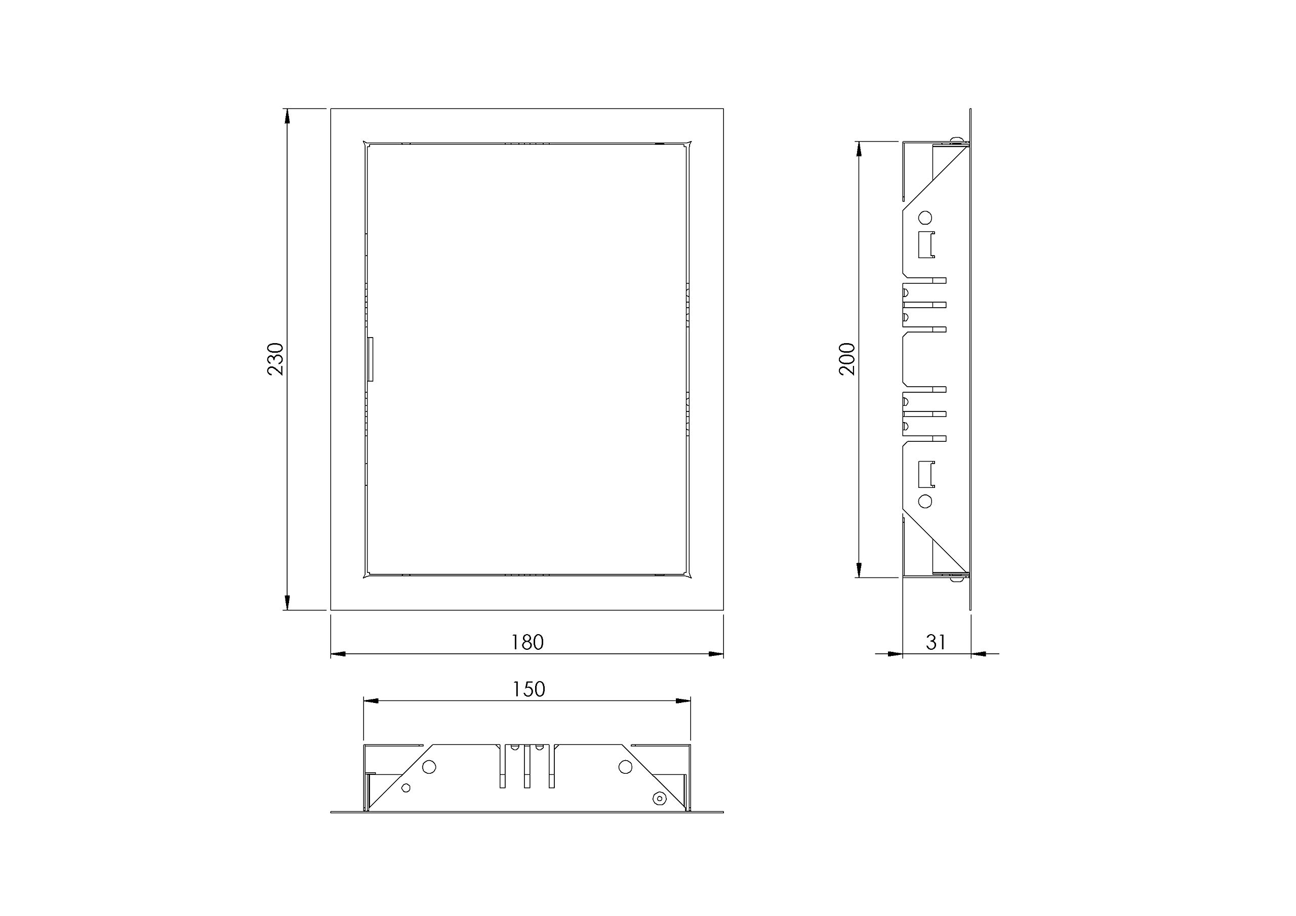 europlast-control-hatches-200x150mm-revisionsklappe-wei image 2