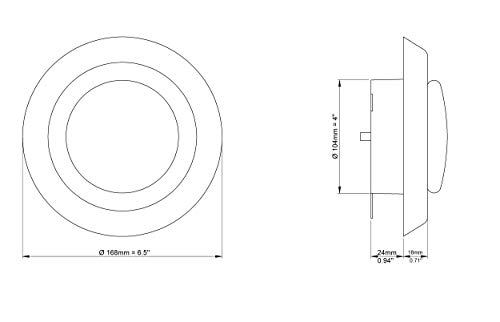 europlast-diffusers-tellerventil-125-mm-wei-verstellbar image 3