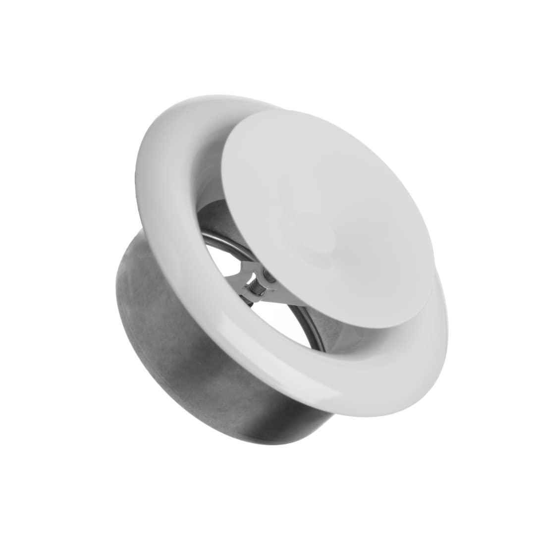 europlast-diffusers-tellerventil-100mm-wei-metall-ral-9010 image 1