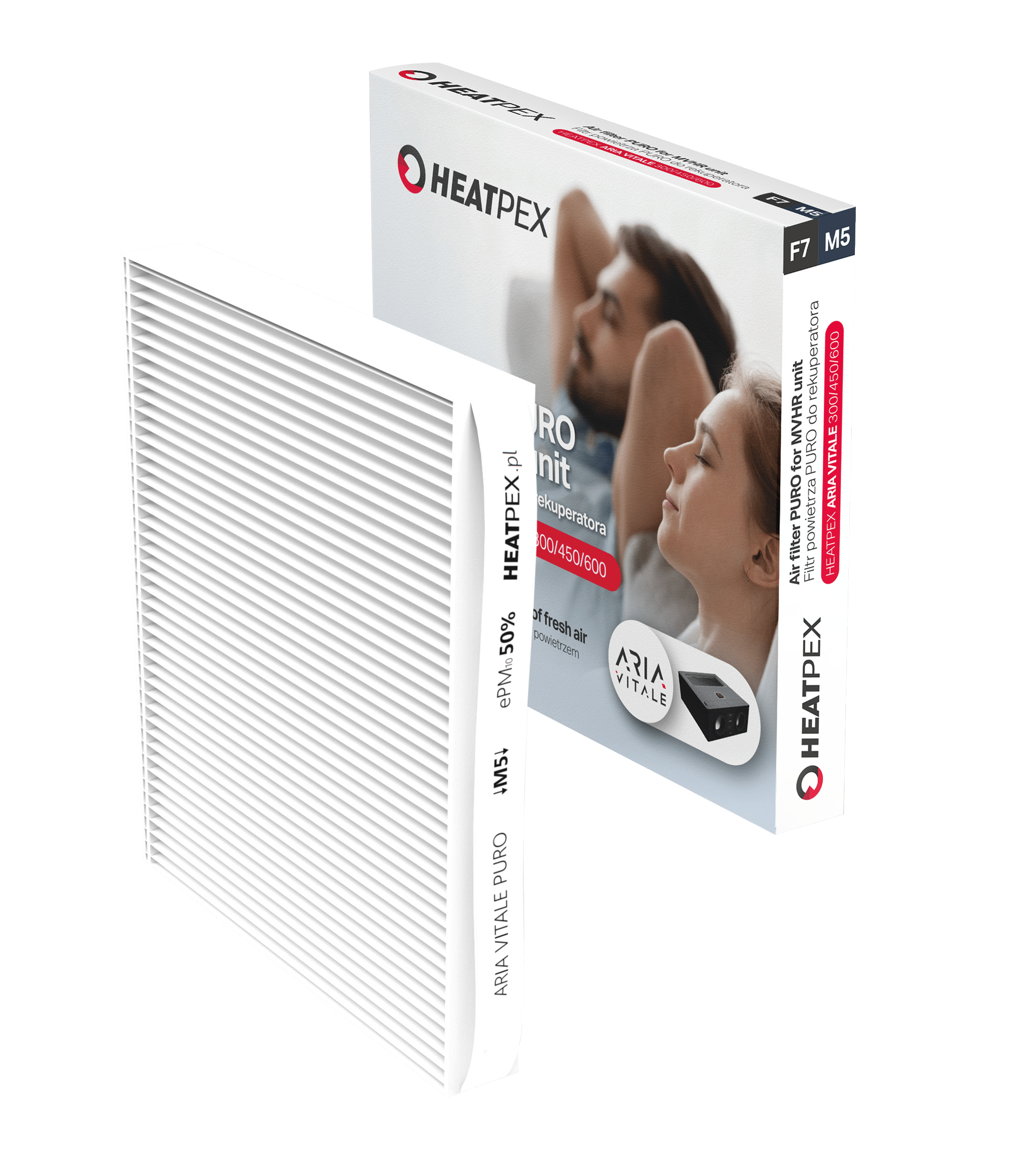 heatpex-aria-vitale-puro-iso-epm10-50-luftfilter-m5 image 1