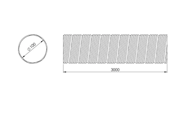 europlast-air-ducts-aluflexschlauch-100mm-3m-wei-flexrohr image 1