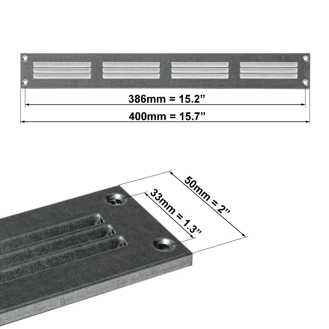 europlast-metal-grilles-l-ftungsgitter-400x50mm-verzinkt-insektenschutz image 2