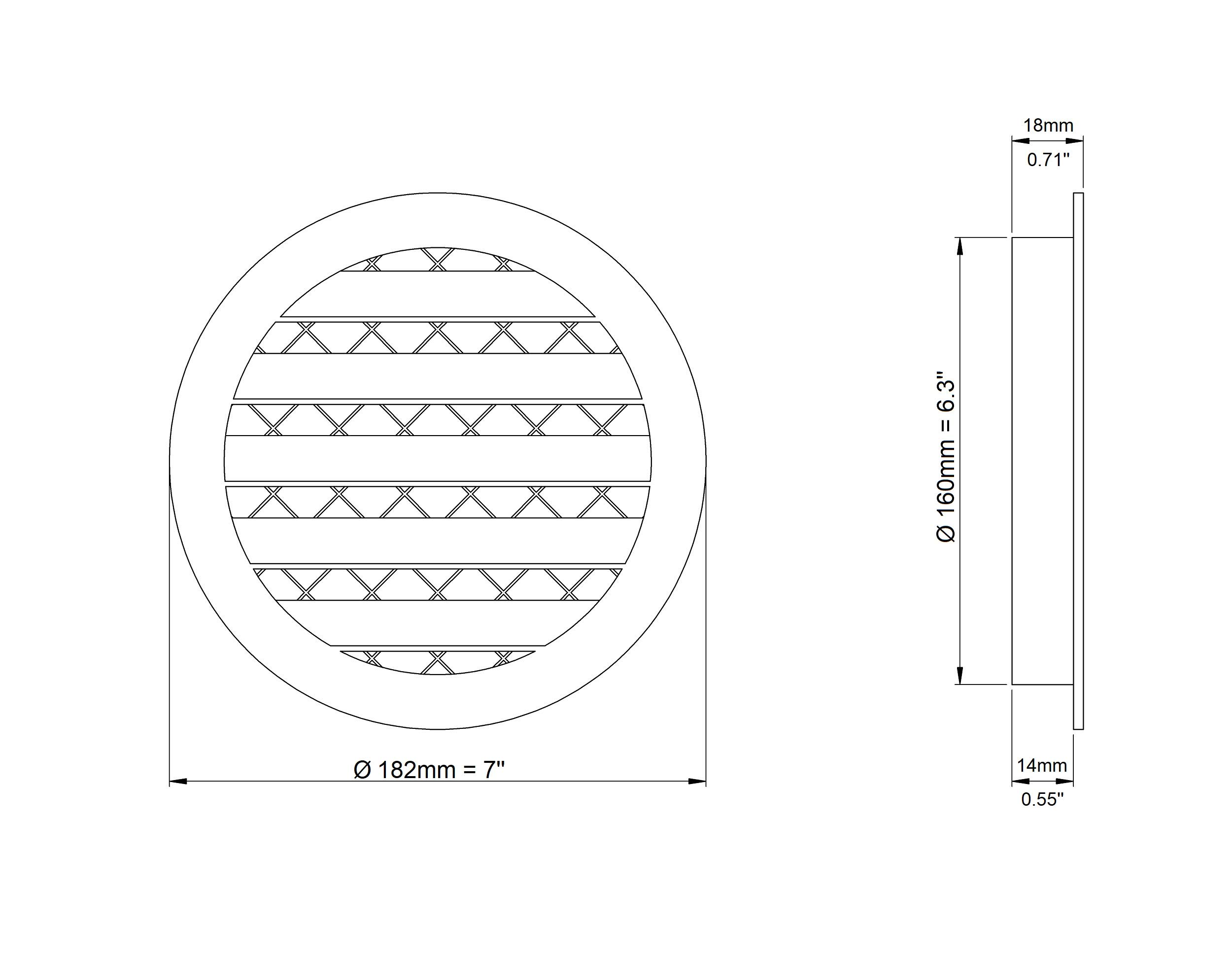 europlast-l-ftungsgitter-160-mm-aluminium-rund-wetterschutz image 2