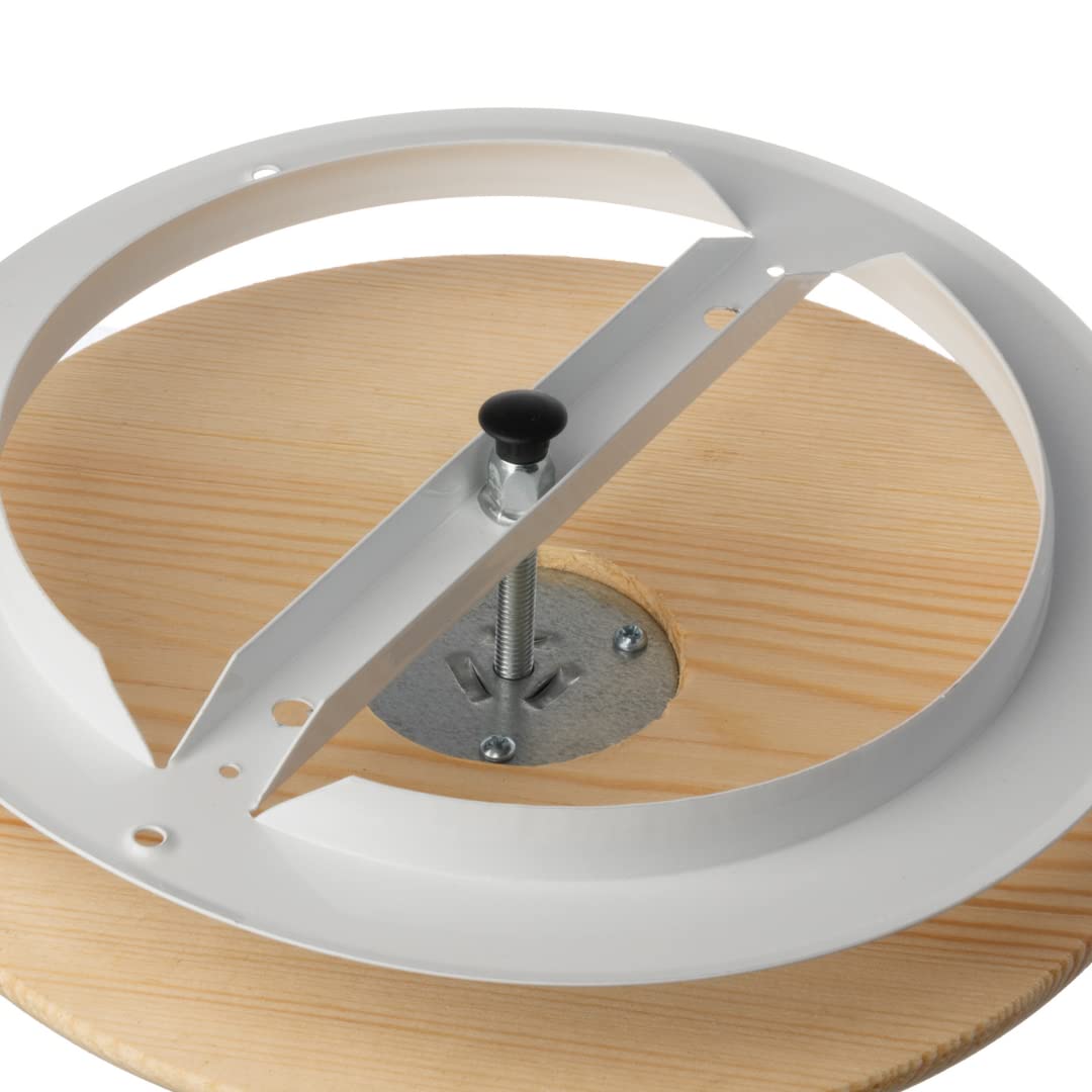 europlast-diffusers-tellerventil-160-mm-holz-l-ftungsventil-sauna image 6