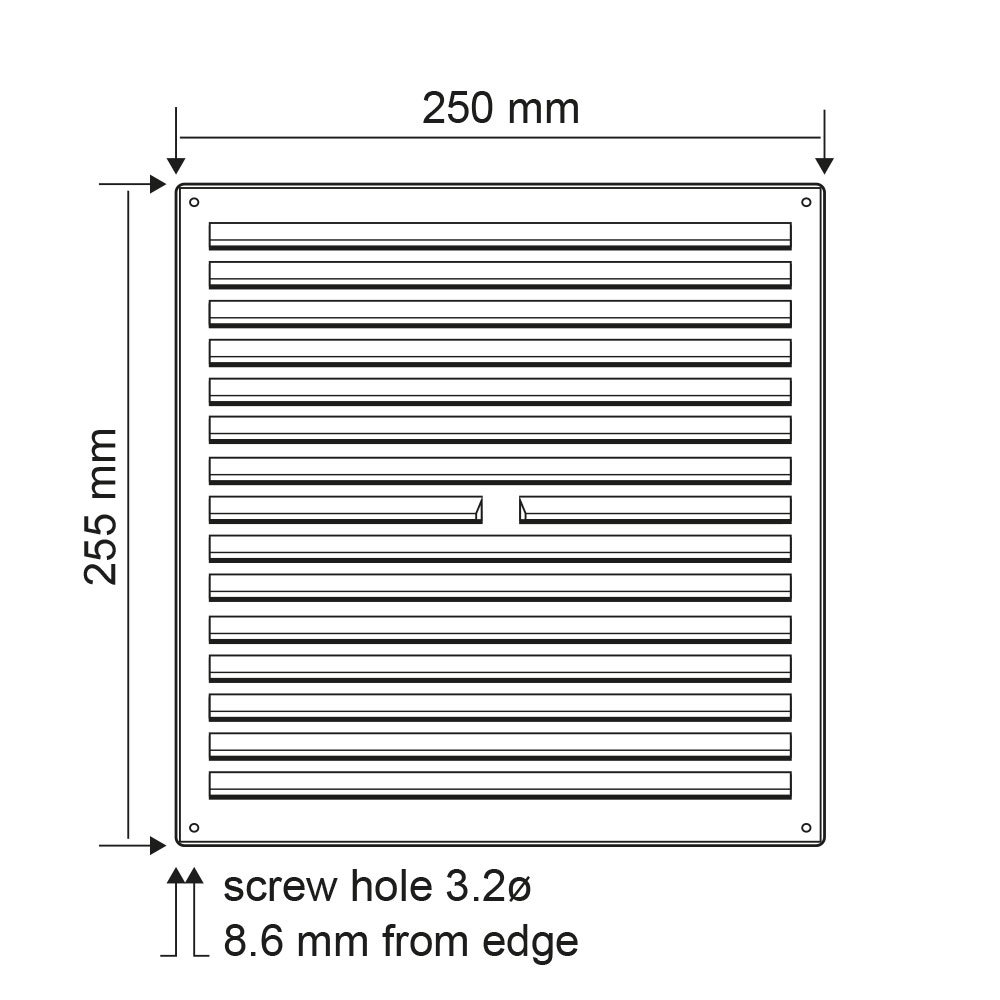 airflow-l-ftungsgitter-wei-250x256mm-lamellen-streichbar image 2