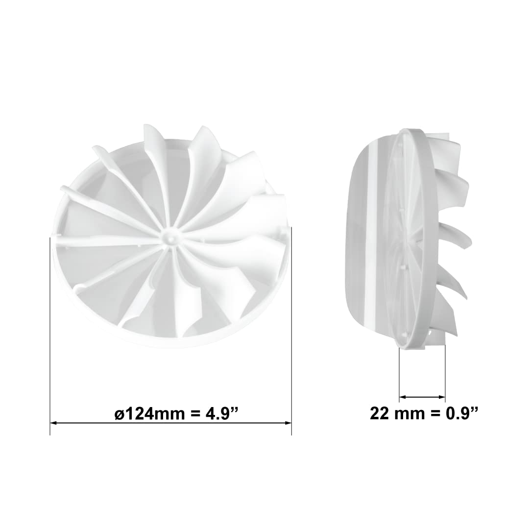 europlast-r-ckstauklappe-125-mm-eev-f-r-wandventilator-rohr image 2