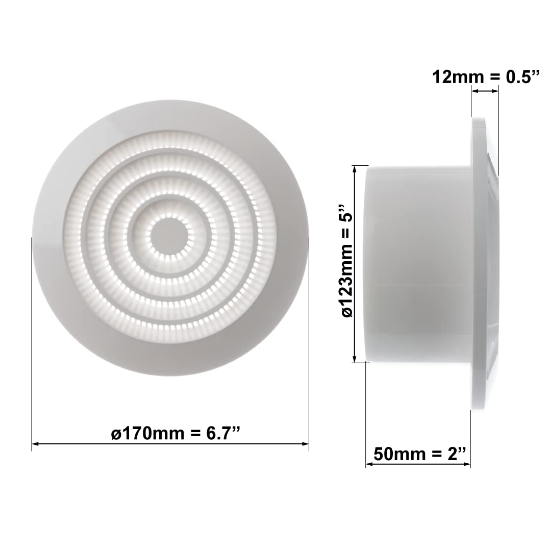europlast-l-ftungsgitter-wei-rund-125-mm-insektenschutz image 2
