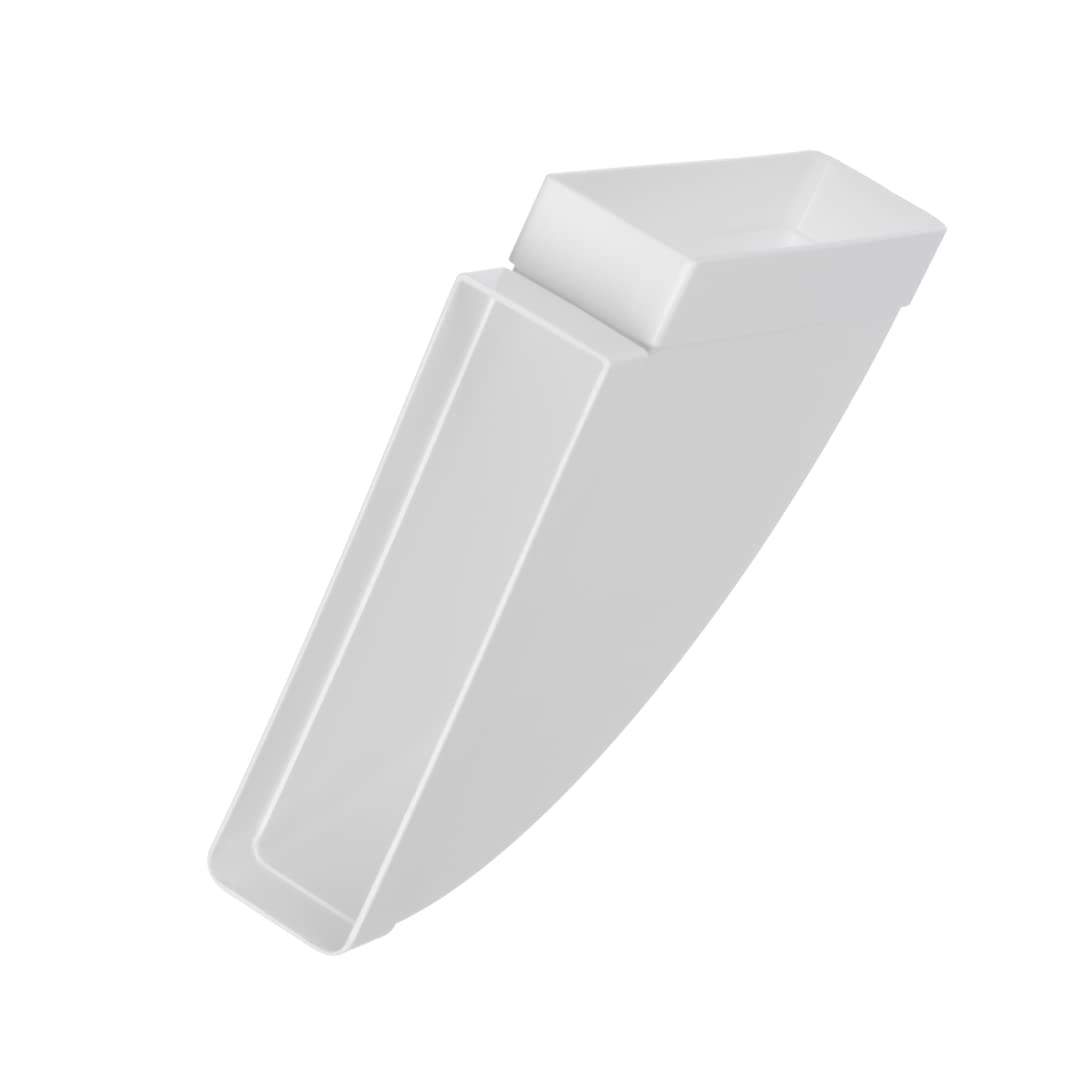 europlast-flachkanal-kanalbogen-220x55-mm-90-horizontal-wei image 3