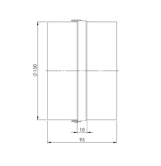 europlast-metal-round-r-ckstauklappe-150-mm-stahl image 1
