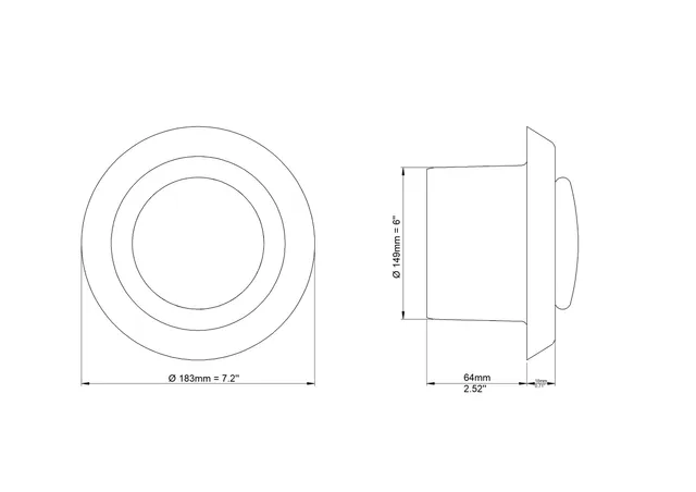 europlast-tellerventil-100mm-wei-abluft-zuluft-verstellbar image 1