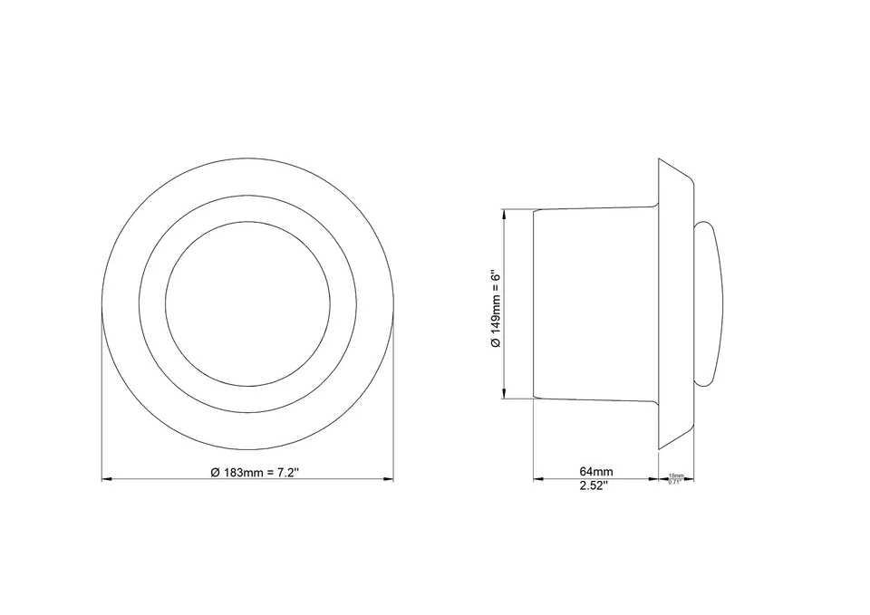europlast-tellerventil-100mm-wei-abluft-zuluft-verstellbar image 1