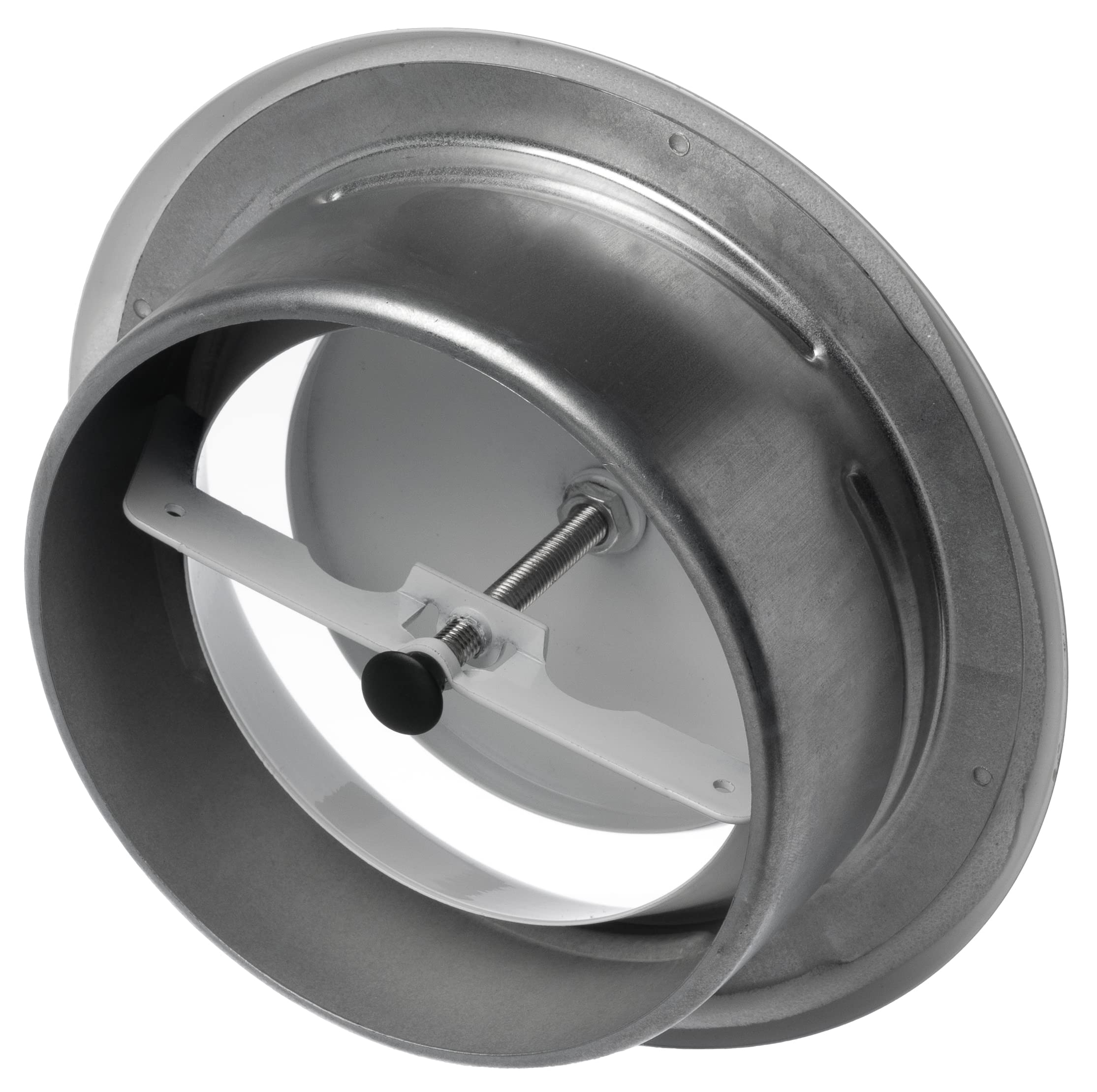 europlast-tellerventil-150-mm-wei-abluft-stahlblech image 2