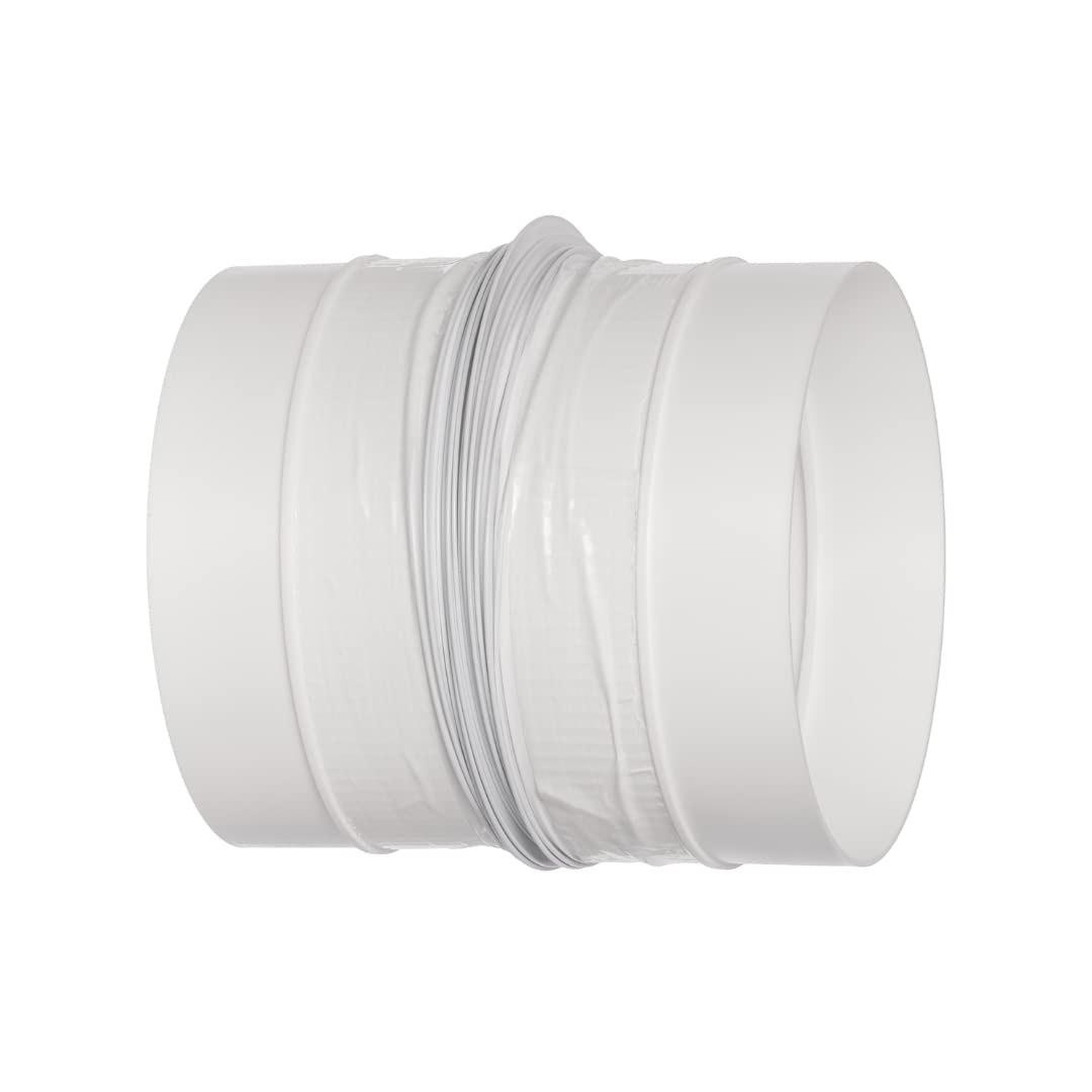 europlast-flexrohr-125mm-0-5m-pvc-schlauch-wei image 5
