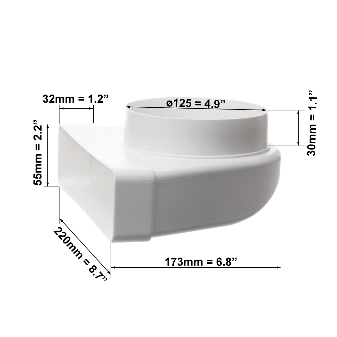 europlast-umlenkst-ck-125mm-220x55mm-flachkanal-wei image 2