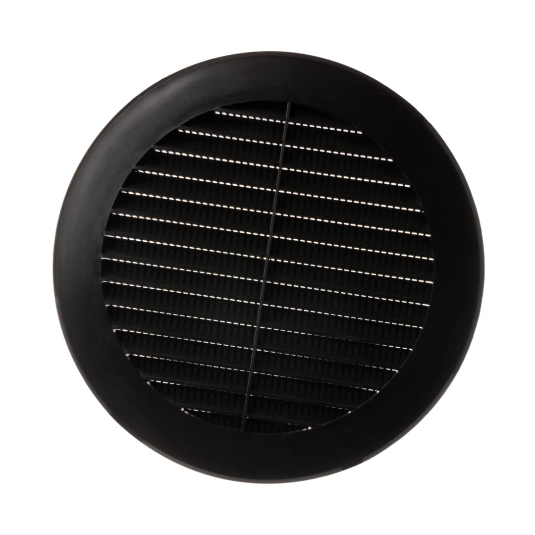 europlast-l-ftungsgitter-150mm-rund-schwarz-kunststoff-fliegengitter image 1