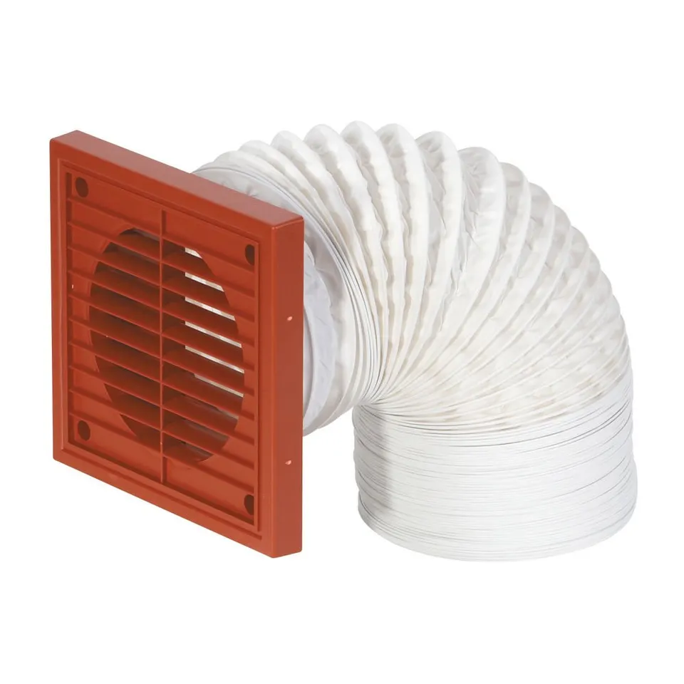 airflow-fdk100-flexschlauch-set-100mm-3m-terracotta-gitter image 1