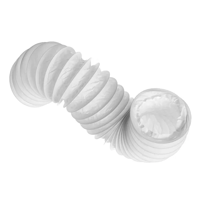 europlast-abluftschlauch-100-mm-1-m-pvc-flexschlauch-wei image 1