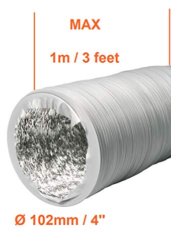 europlast-air-ducts-abluftschlauch-100mm-wei-1m-isoliert image 4