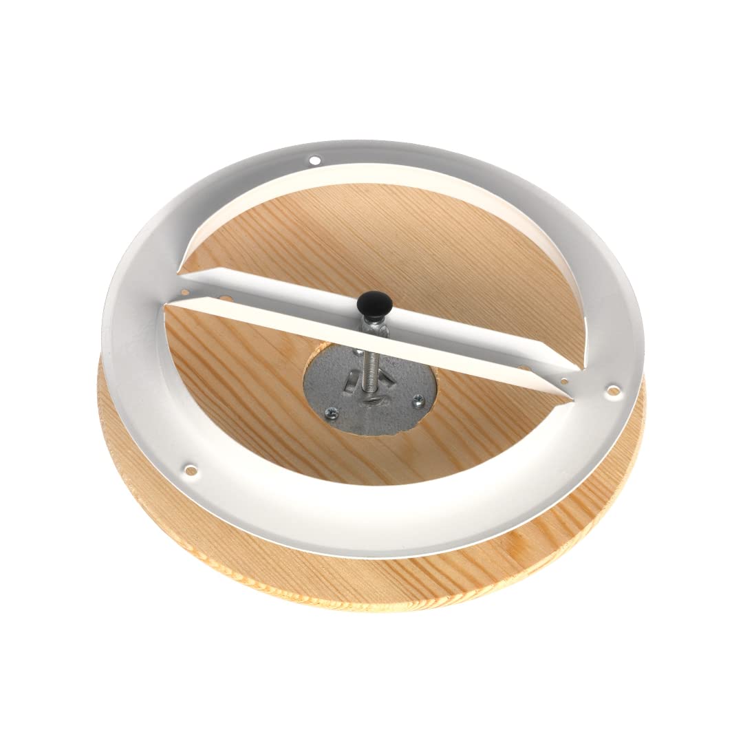 europlast-diffusers-tellerventil-160-mm-holz-l-ftungsventil-sauna image 3