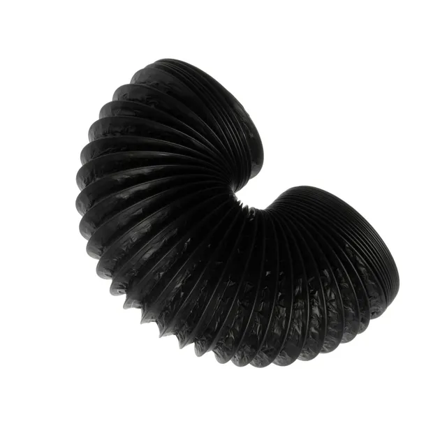 europlast-abluftschlauch-125mm-schwarz-1m-isoliert-alu-pvc image 1